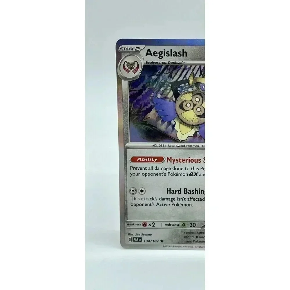 Aegislash 134/182 Paradox Rift Holo Pokémon‎ TCG Rare Mint Unplayed